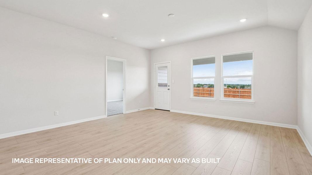 Spacious, unfurnished interior of a new home in Thunder Rock, Marble Falls (Image 17). Spacious, unfurnished interior of a new home in Thunder Rock, Marble Falls (Image 17).