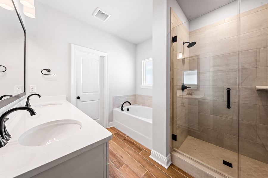 Furnished interior view inside a new home in Natureview, Freeport (Image 8).