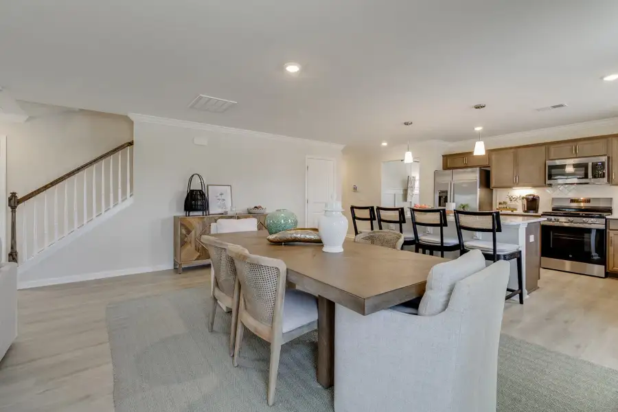 Representative furnished interior of a home built from the Wilkinson - Genesis Value Collection by Mungo Homes in Fairfield Place East and West, Chesnee (Image 6).