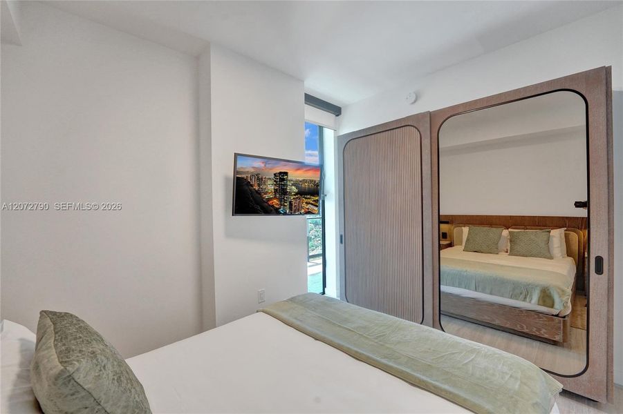 Furnished interior view inside a new home in , Miami Beach (Image 5).
