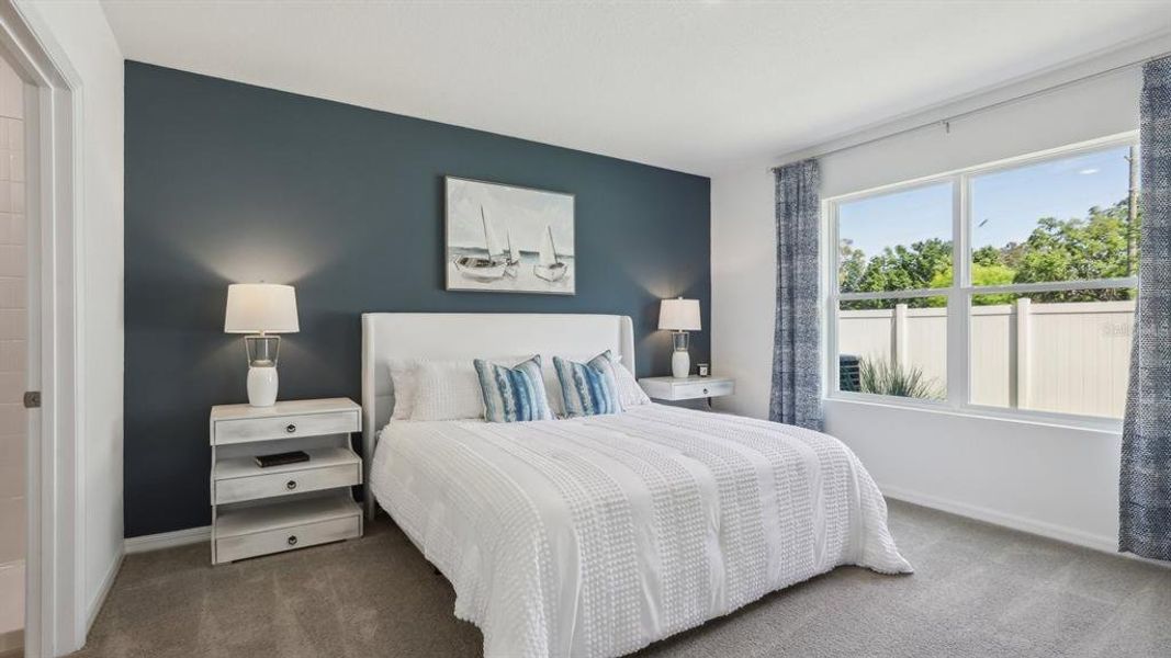 Furnished interior view inside a new home in Sandhill, Dade City (Image 24).