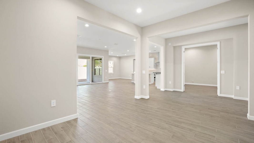 Spacious, unfurnished interior of a new home in Zanjero Pass, Waddell (Image 22).