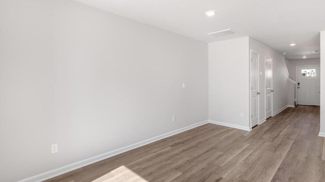 Spacious, unfurnished interior of a new home in Grayson Park Townhomes, Leland (Image 14).