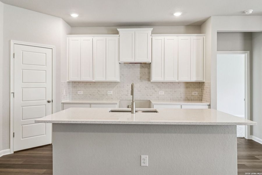 Furnished interior view inside a new home in Kallison Ranch, San Antonio (Image 7).