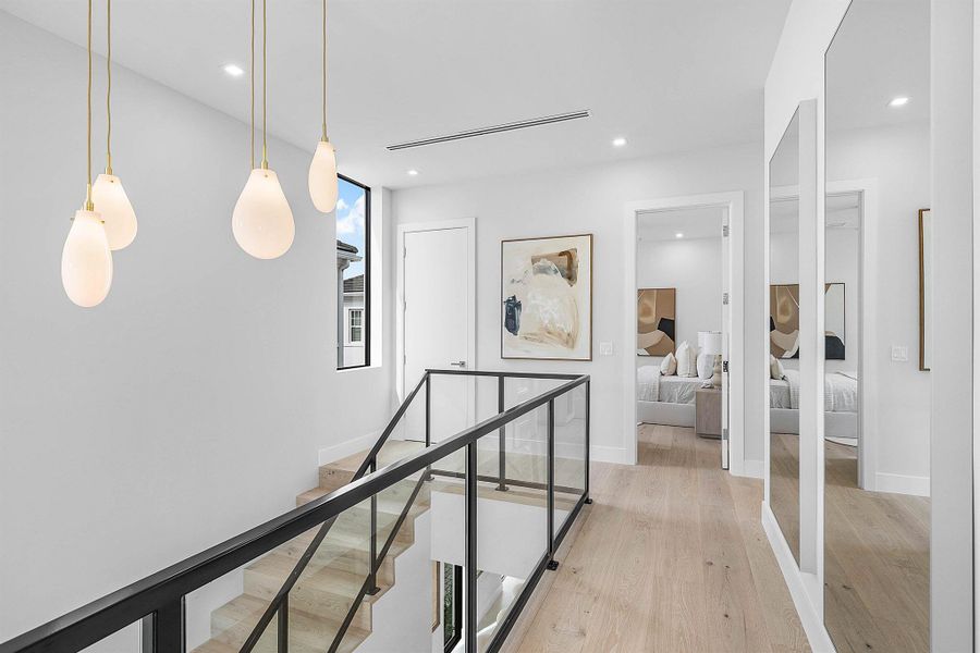 Furnished interior view inside a new home in , Delray Beach (Image 54). Furnished interior view inside a new home in , Delray Beach (Image 54).