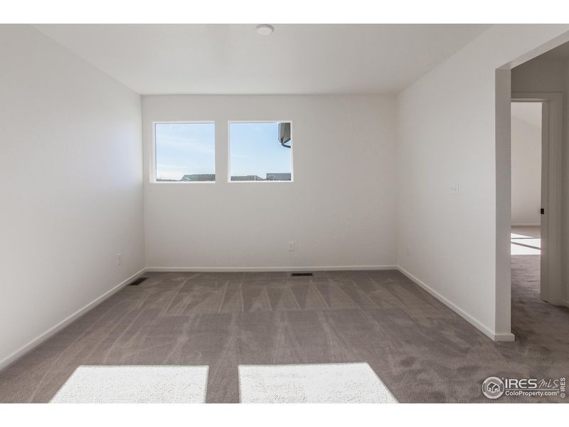 Spacious, unfurnished interior of a new home in Trailside Story Collection - Single Family Homes, Timnath (Image 24). Spacious, unfurnished interior of a new home in Trailside Story Collection - Single Family Homes, Timnath (Image 24).