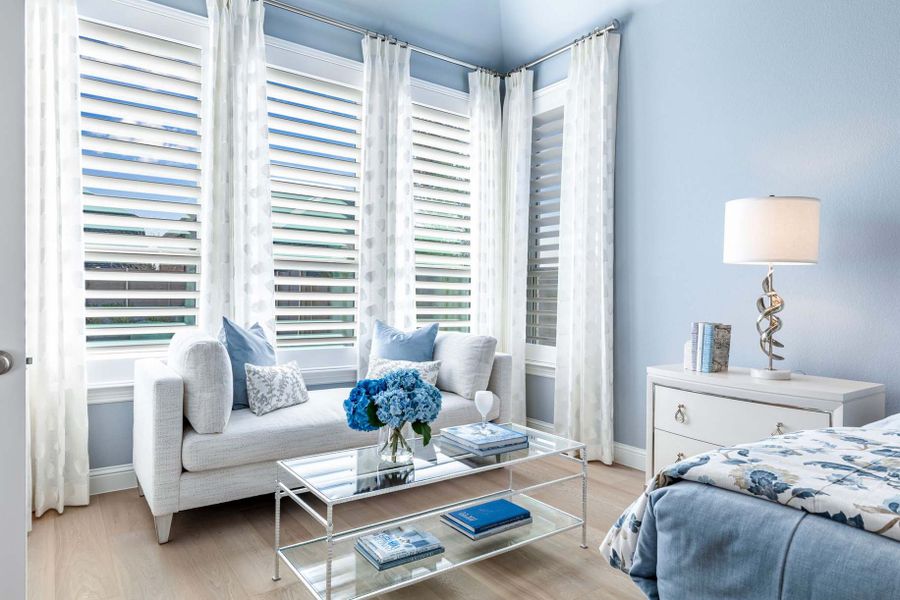 Representative Primary Bedroom - some options shown