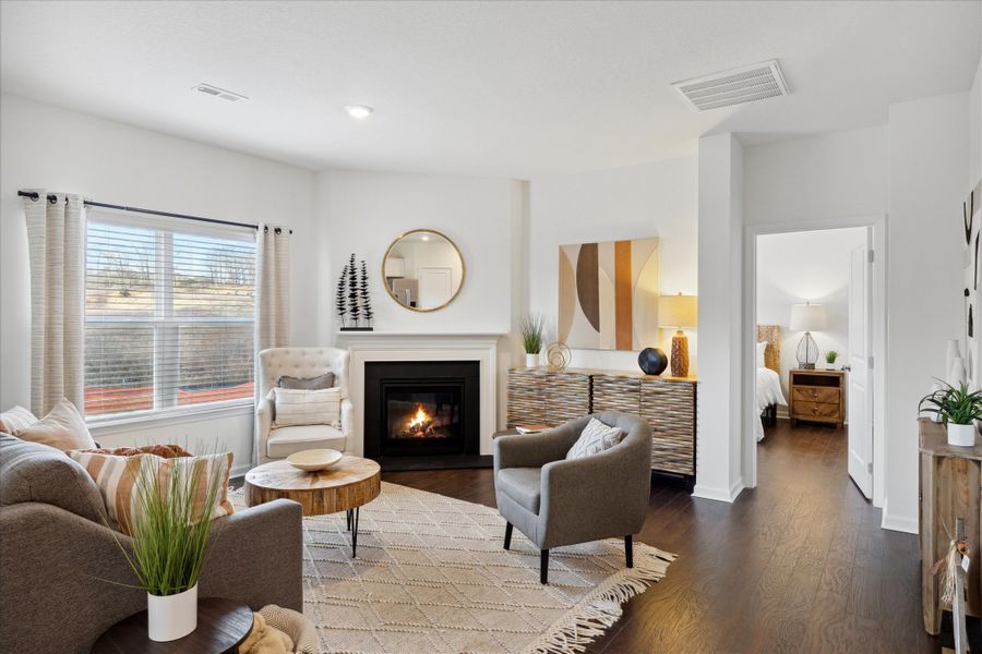 Representative furnished interior of a home built from the Cali by D.R. Horton in The Ridge at Neals Landing, Knoxville (Image 17). Representative furnished interior of a home built from the Cali by D.R. Horton in The Ridge at Neals Landing, Knoxville (Image 17).
