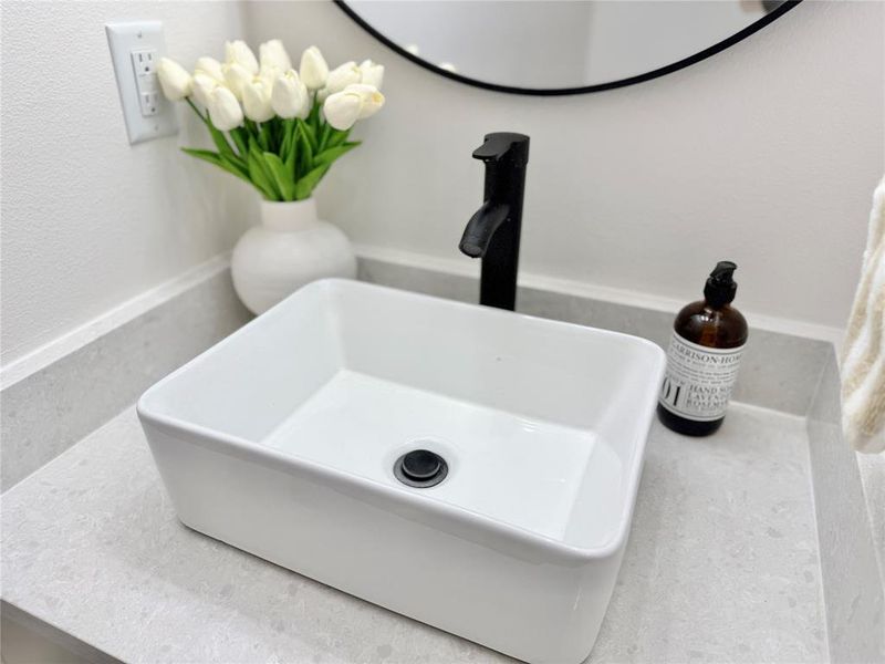 Half bath on First level Half bath on First level