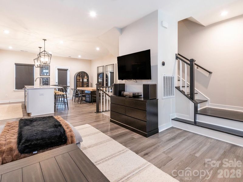 Furnished interior view inside a new home in , Charlotte (Image 8).
