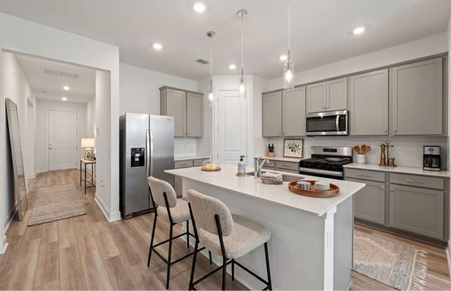 Furnished interior view inside a new home in Reagan Landing, Bradenton (Image 11).