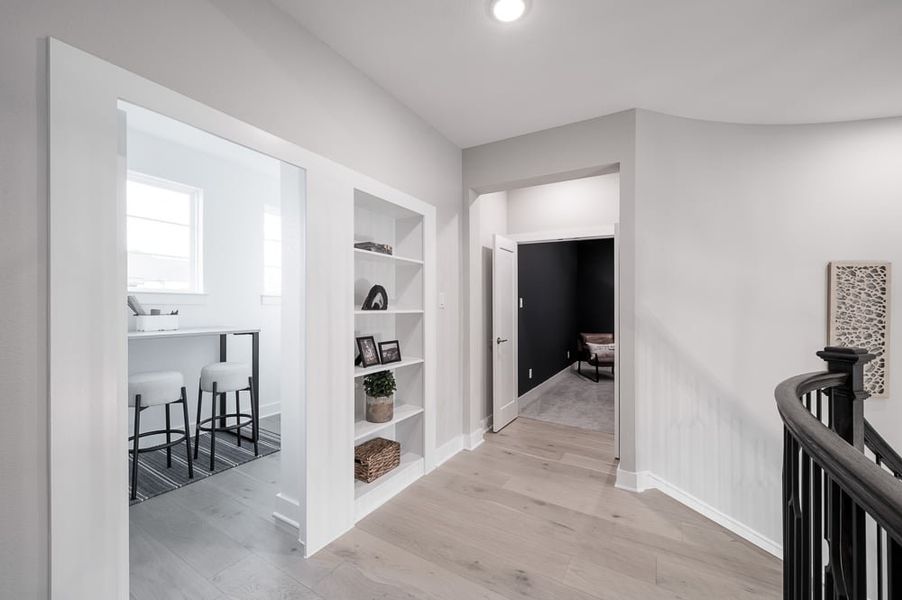 Furnished interior view inside a new home in Harvest Green 75′, Richmond (Image 32).