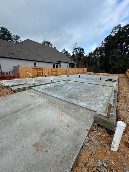 Every foundation at DWH is engineered and it’s inspected three times! We do not do “batch” testing.  Rest easy knowing your foundation comes with a 10 year warranty.
