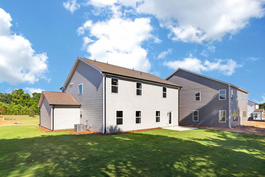 Exterior details and patio area of a home in Morrow Brook, Albemarle (Image 4).