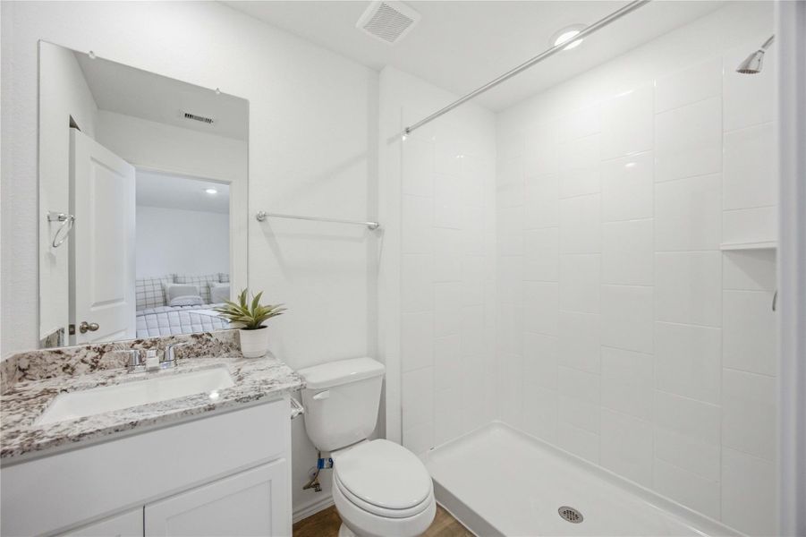 Furnished interior view inside a new home in Pineapple Square, Houston (Image 11).