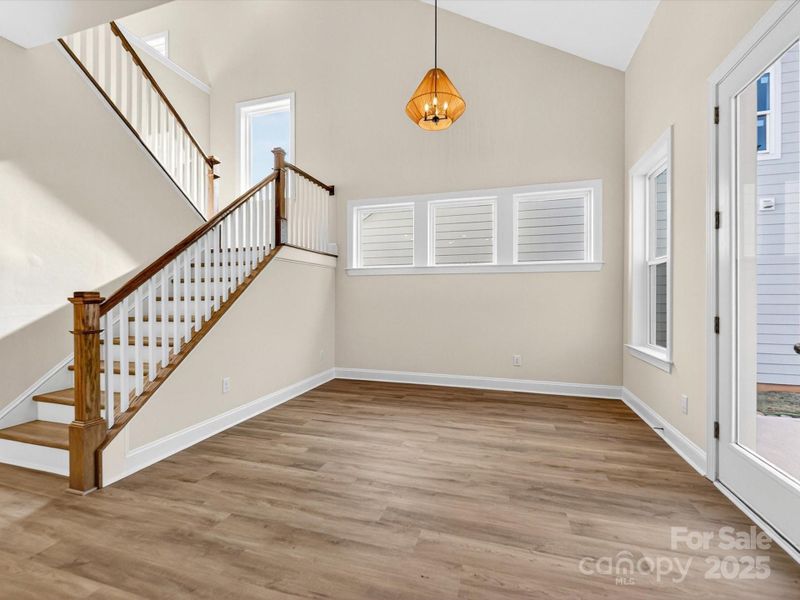 Spacious, unfurnished interior of a new home in North Creek Village, Huntersville (Image 38).