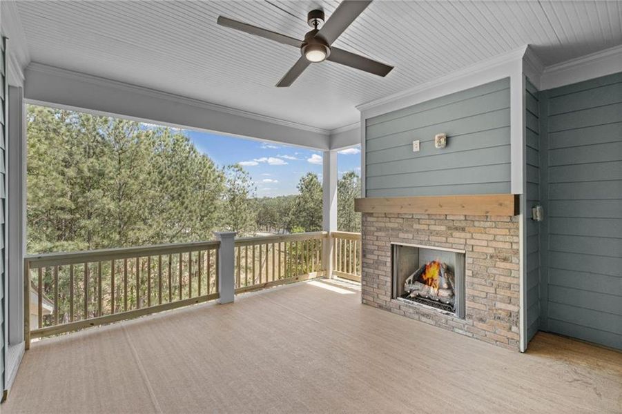 Exterior details and patio area of a home in , Canton (Image 22). Exterior details and patio area of a home in , Canton (Image 22).