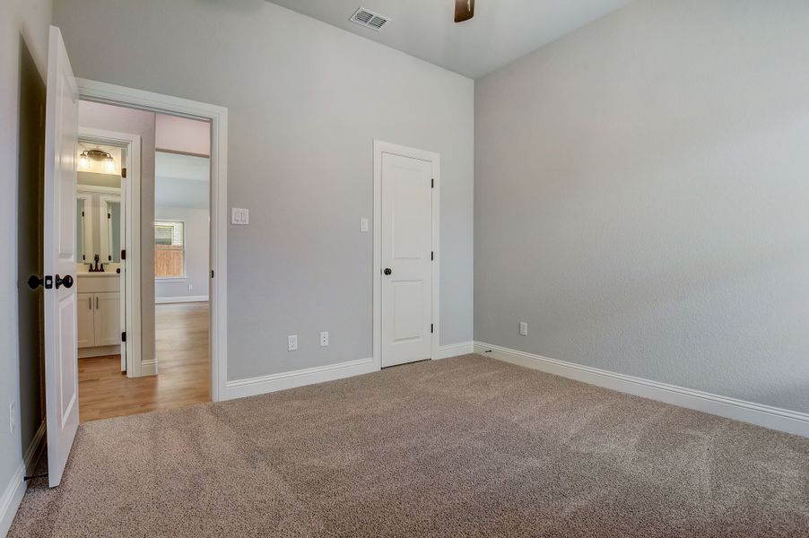 Representative unfurnished interior of a home built from the The Brazos by Trinity Classic Homes in Covenant Park, Springtown (Image 22). Representative unfurnished interior of a home built from the The Brazos by Trinity Classic Homes in Covenant Park, Springtown (Image 22).