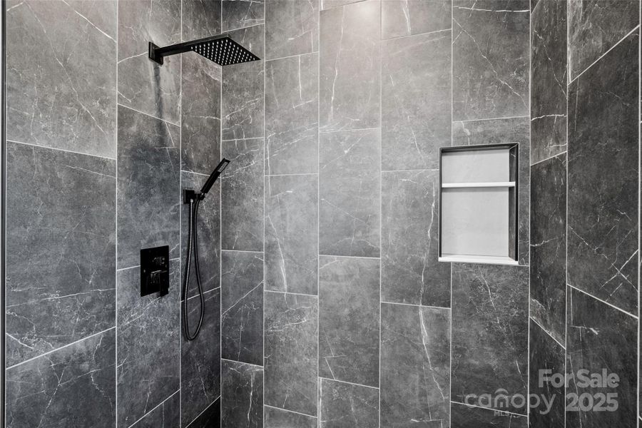Custom Tiled Shower-Upper Level