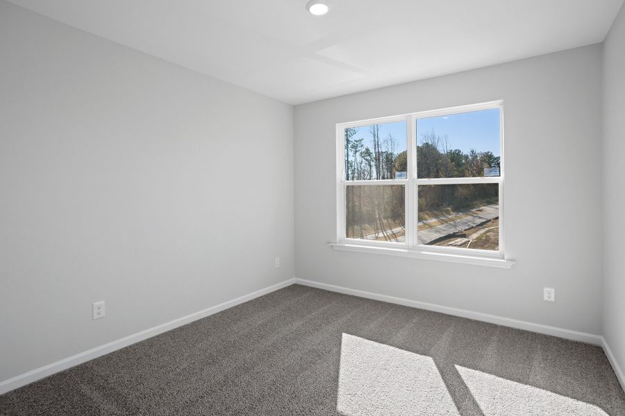 Spacious, unfurnished interior of a new home in Renaissance at White Oak, Garner (Image 27). Spacious, unfurnished interior of a new home in Renaissance at White Oak, Garner (Image 27).