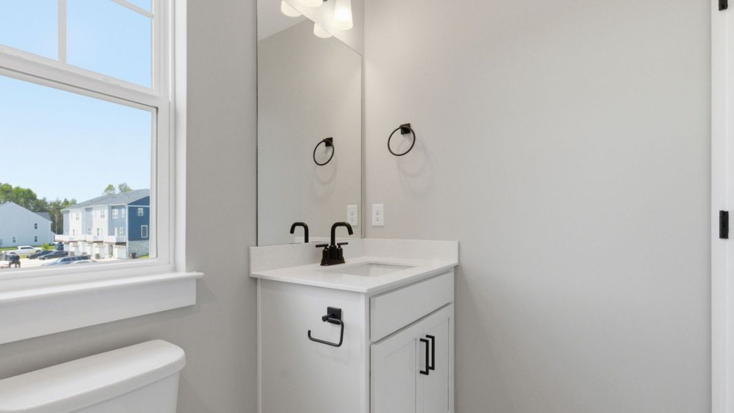 Bathroom with window Bathroom with window
