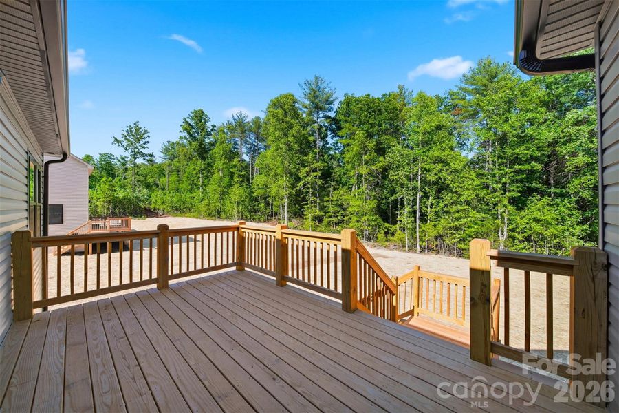 Exterior details and patio area of a home in , Morganton (Image 3).