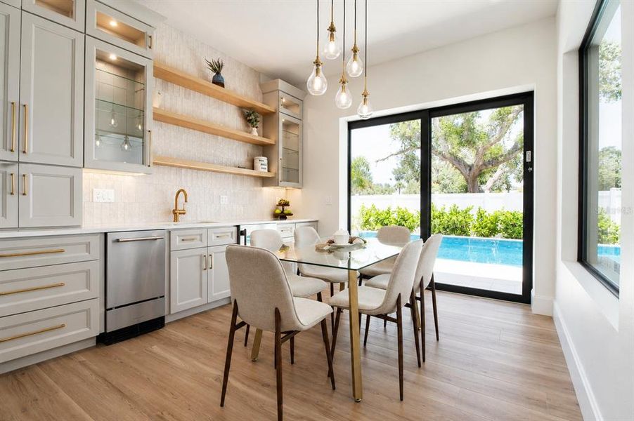 Furnished interior view inside a new home in , Sarasota (Image 7).