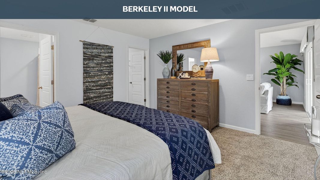 Furnished interior view inside a new home in The Arbors, Jacksonville (Image 14).