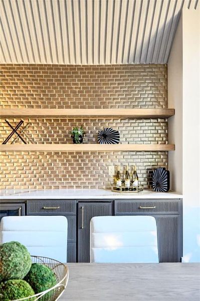 Close-up of interior finishes inside a home in , Atlanta (Image 20).