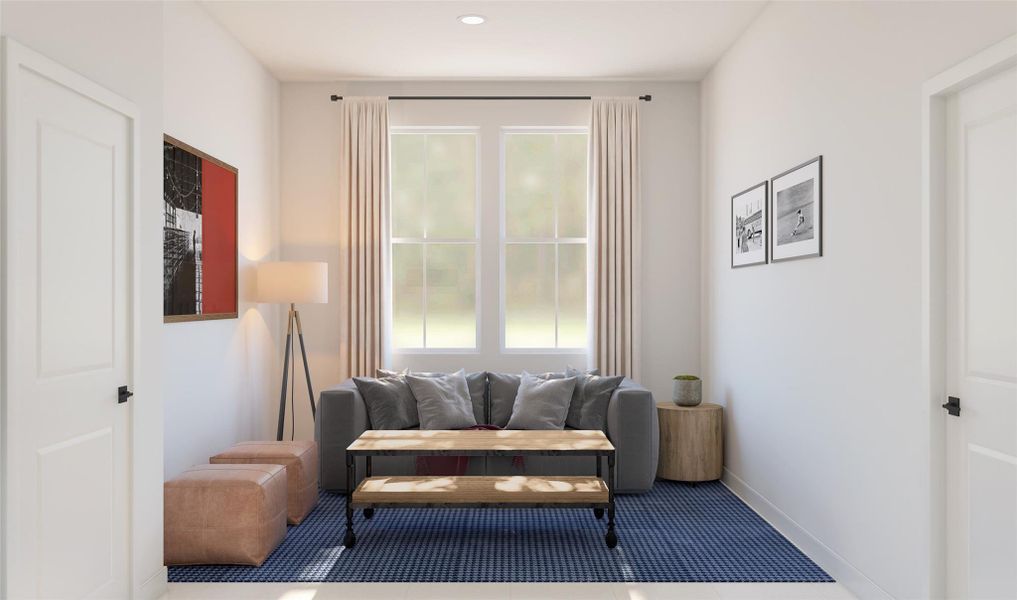 Extra Suite Plus living room (*Artist rendering used for illustration purposes only.) Extra Suite Plus living room (*Artist rendering used for illustration purposes only.)