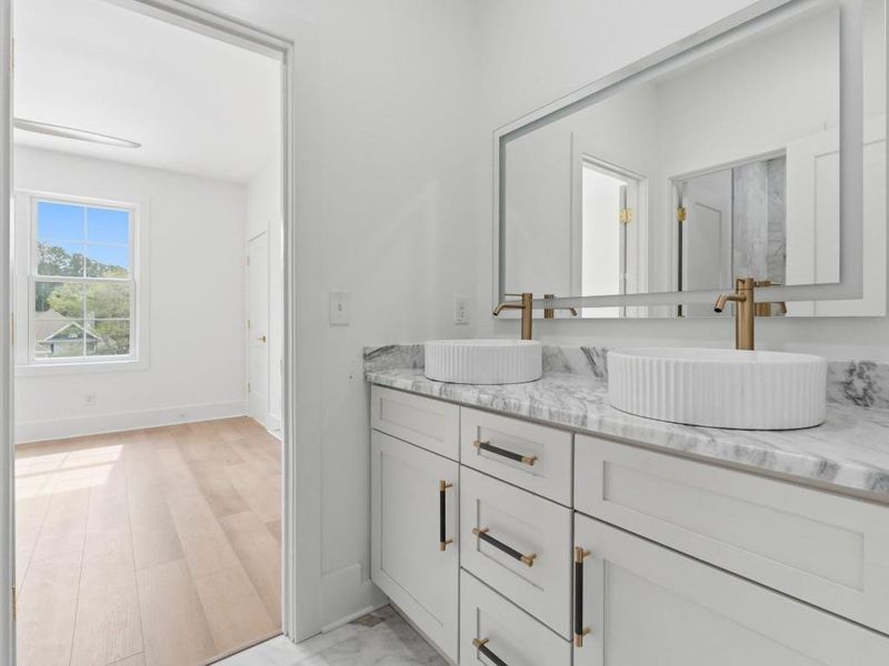 Furnished interior view inside a new home in , Canton (Image 35).