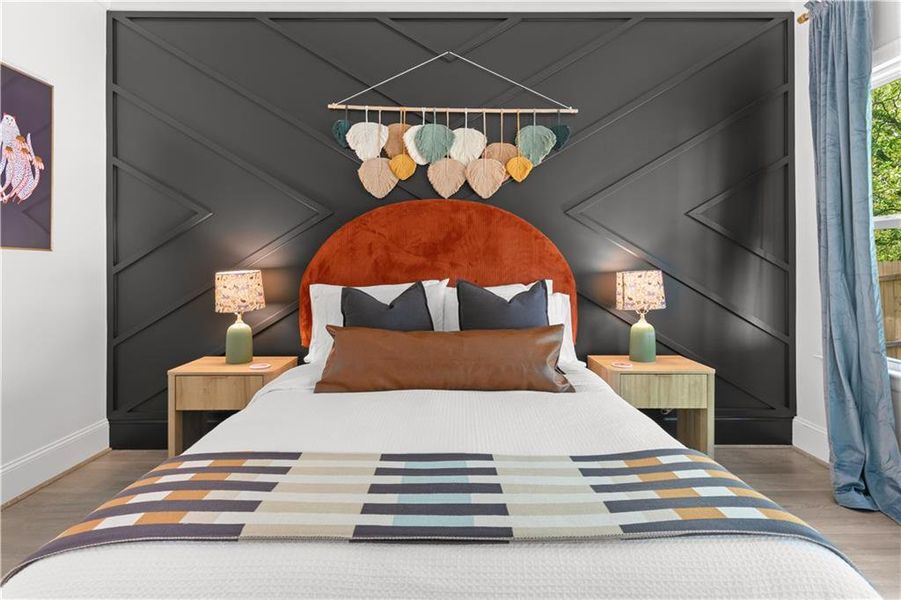 Furnished interior view inside a new home in , Snellville (Image 31).