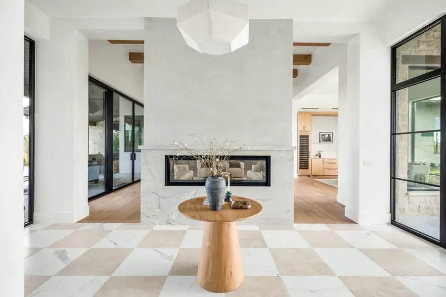 Furnished interior view inside a new home in , Austin (Image 5). Furnished interior view inside a new home in , Austin (Image 5).