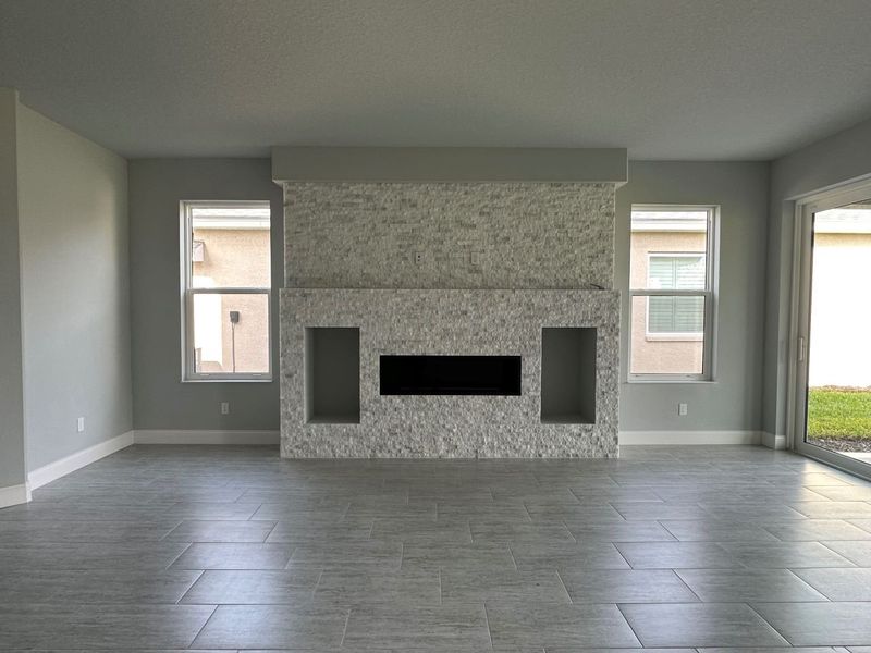 Representative furnished interior of a home built from the Asheville by Paytas Homes in The Reserve at Victoria, Deland (Image 7).