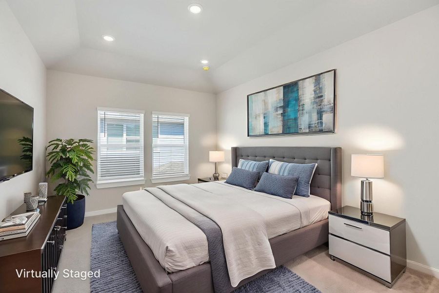 Furnished interior view inside a new home in Kemah Crossing - City Series, Kemah (Image 15). Furnished interior view inside a new home in Kemah Crossing - City Series, Kemah (Image 15).