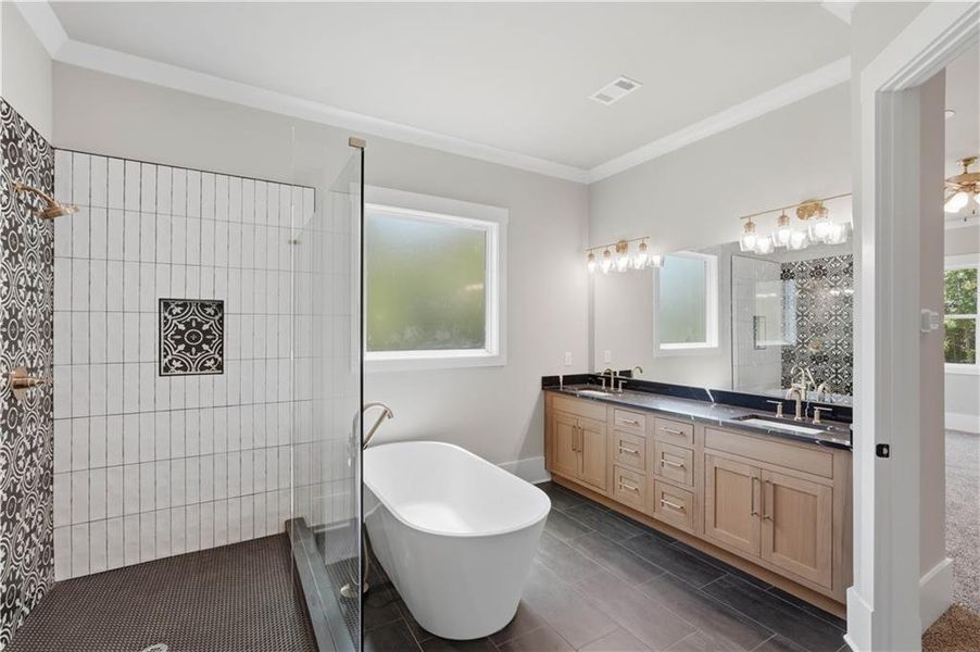Furnished interior view inside a new home in , Jefferson (Image 10).
