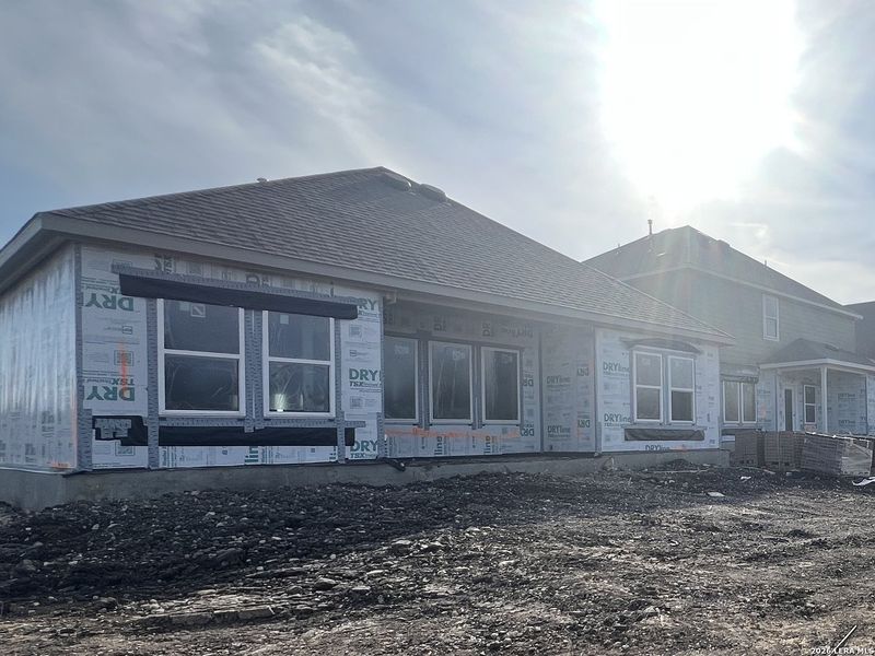 In-progress construction of a new home in Nopal Valley, San Antonio, TX (Image 11).