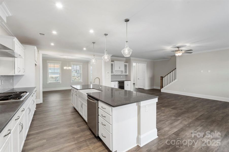 Furnished interior view inside a new home in Riverwalk, Rock Hill (Image 14).