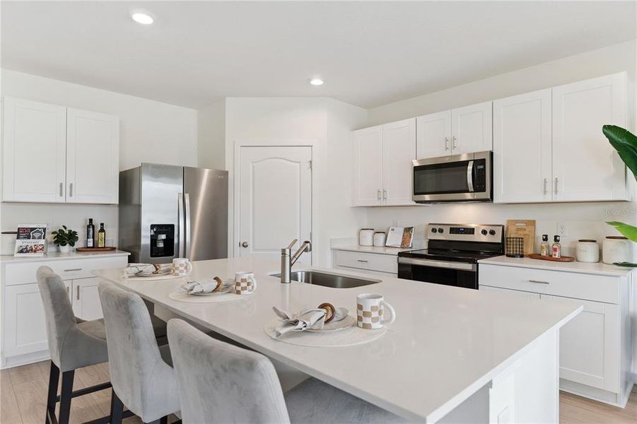 Furnished interior view inside a new home in Wynwood, Ocoee (Image 25). Furnished interior view inside a new home in Wynwood, Ocoee (Image 25).