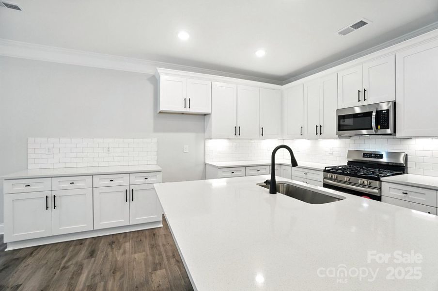 Furnished interior view inside a new home in Harrisburg Village Townhomes, Harrisburg (Image 9). Furnished interior view inside a new home in Harrisburg Village Townhomes, Harrisburg (Image 9).