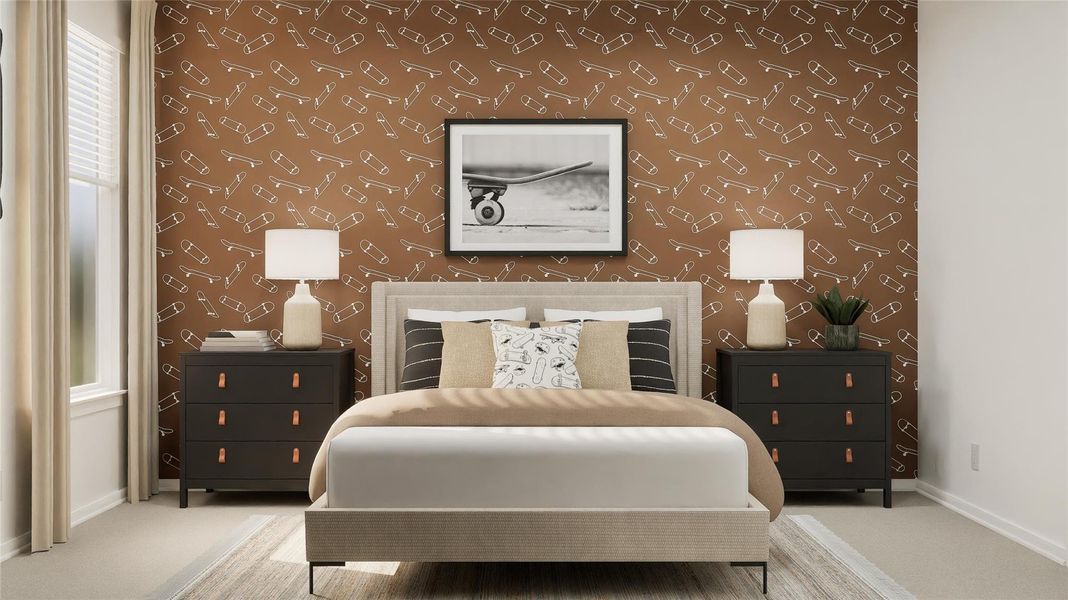 Furnished interior view inside a new home in , Salado (Image 9).