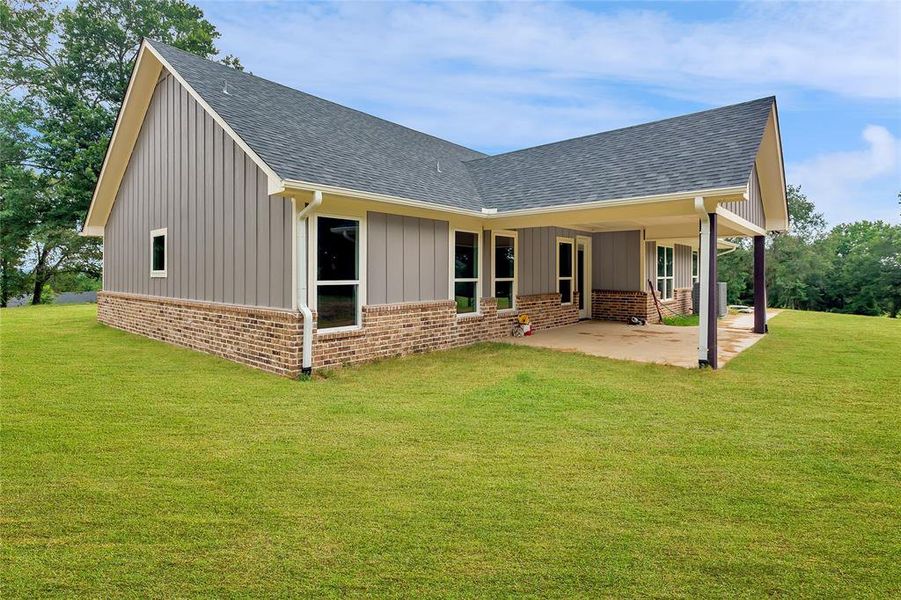 Exterior details and patio area of a home in , Brownsboro (Image 24). Exterior details and patio area of a home in , Brownsboro (Image 24).