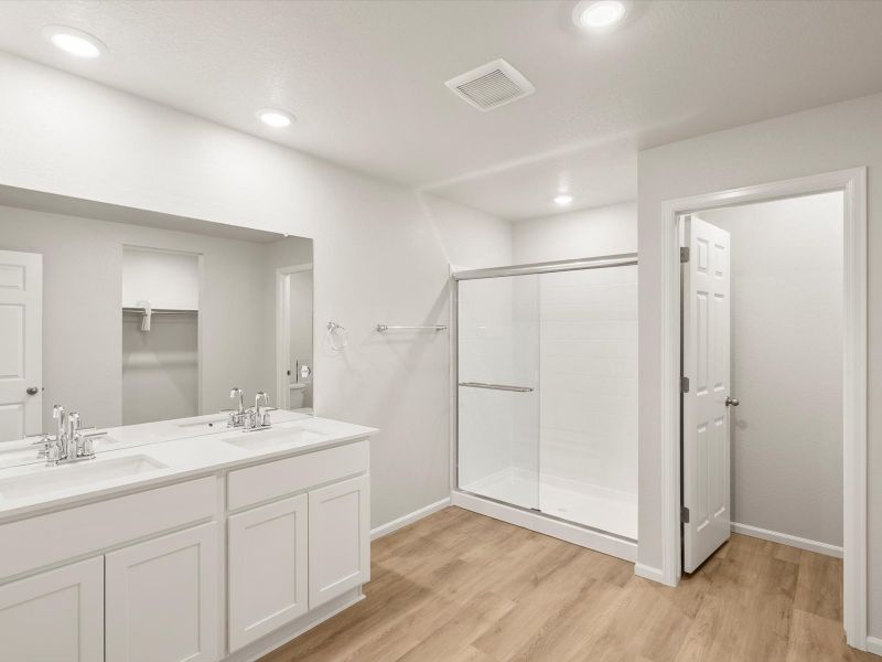 Furnished interior view inside a new home in Lorson Ranch: The Trail Collection, Colorado Springs (Image 7).