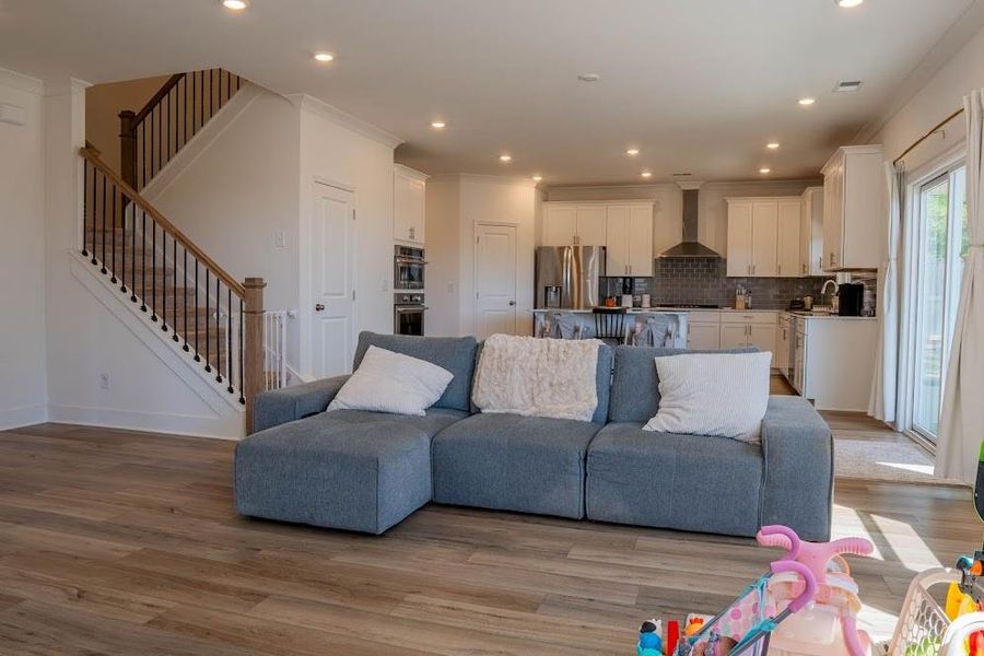 Furnished interior view inside a new home in Park at Ansleigh Farms, Dallas (Image 40).