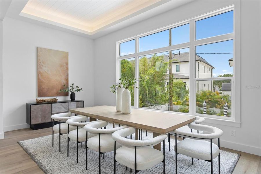 Furnished interior view inside a new home in , Tampa (Image 12).