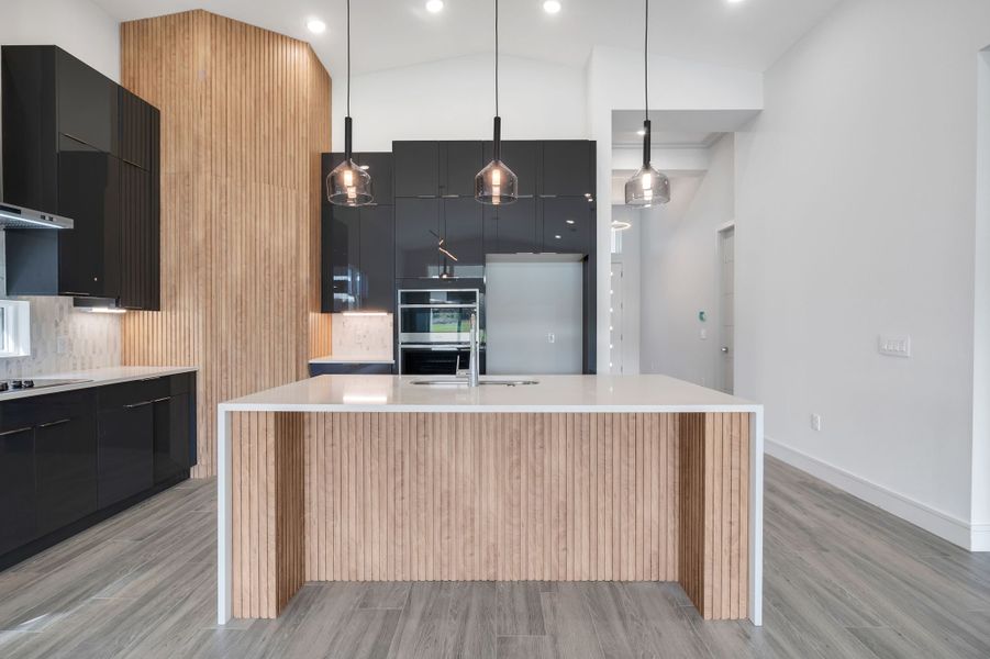 Representative furnished interior of a home built from the Marbella by ABD Development in Hampton Green at Providence, Davenport (Image 7).