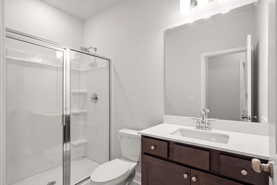 Furnished interior view inside a new home in Reserve at Hickory Walk, Kennesaw (Image 14). Furnished interior view inside a new home in Reserve at Hickory Walk, Kennesaw (Image 14).