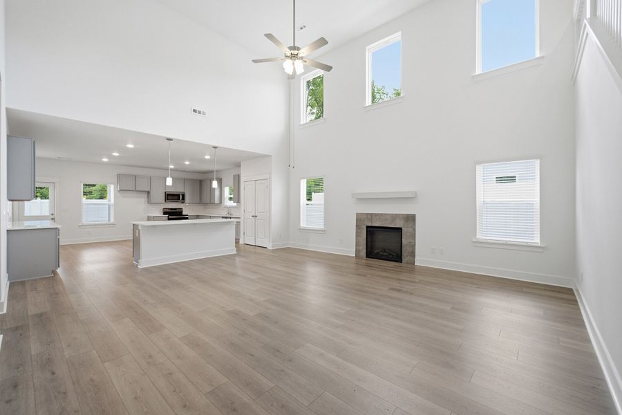 Spacious, unfurnished interior of a new home in Brush Creek, Fairview (Image 24). Spacious, unfurnished interior of a new home in Brush Creek, Fairview (Image 24).