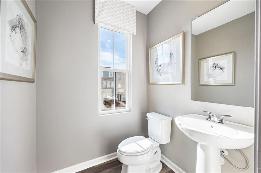 Furnished interior view inside a new home in Waverly at Buice Lake, Acworth (Image 27).