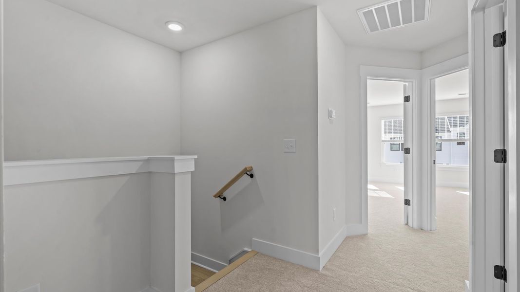 Furnished interior view inside a new home in Gresham Station, Simpsonville (Image 5).